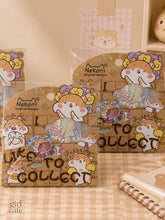 Cozy Hamster Holographic Sticker Pack – 36pcs | 12 Designs