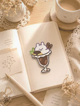 Kawaii Rabbit Food Patch Stickers — Set of 6 | Peel & Stick